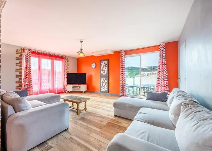 22 Couchages Centre De Ferienhaus *